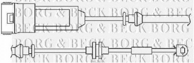BORG & BECK bwl3016 -  Сигнализатор, износ тормозных колодок